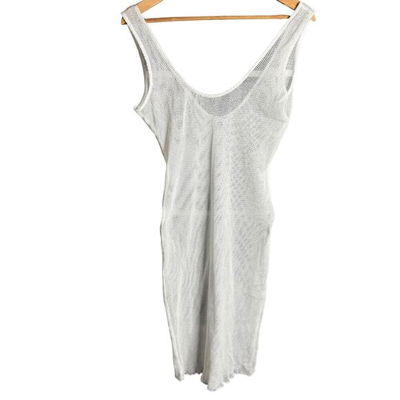 WeWoreWhat Fishnet Maxi Dress White Size S - Picture 3 of 5